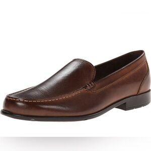 Men's Brown Leather Loafers